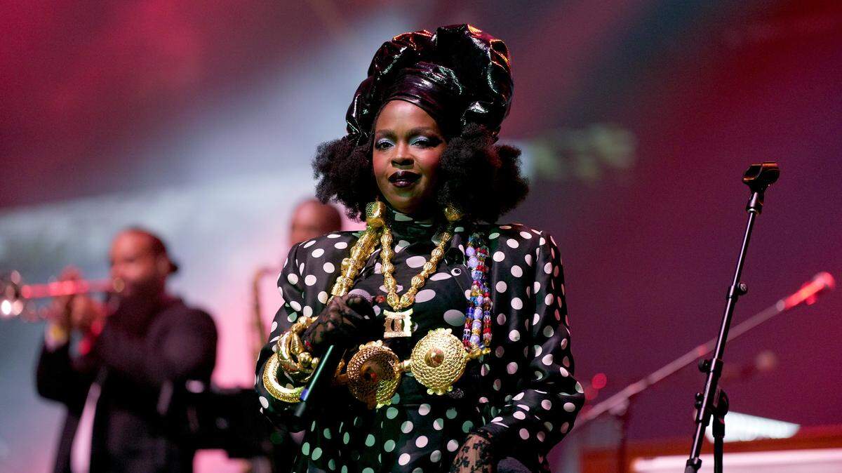 Ms. Lauryn Hill performs onstage during Day 1 of the 2025 ESSENCE Festival of Culture presented by Coca-Cola at Caesars Superdome on July 4, 2025, in New Orleans, Louisiana. (Josh Brasted/Getty Images for ESSENCE/TNS)