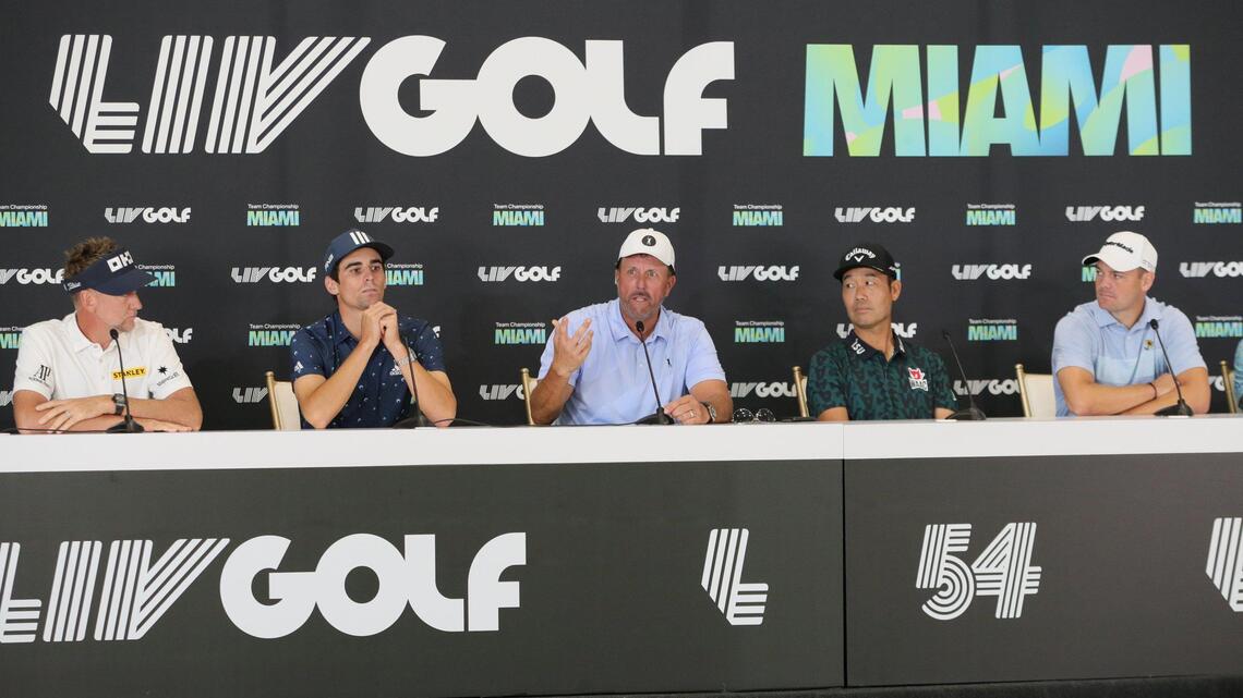 LIV Golf brings a championship to Doral, but can’t escape controversy, feud with PGA Tour