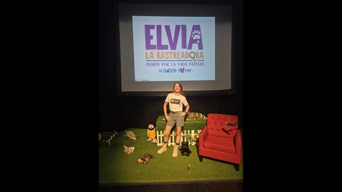 Teen wildlife tracker visits Miami to share her love of nature in kids’ book