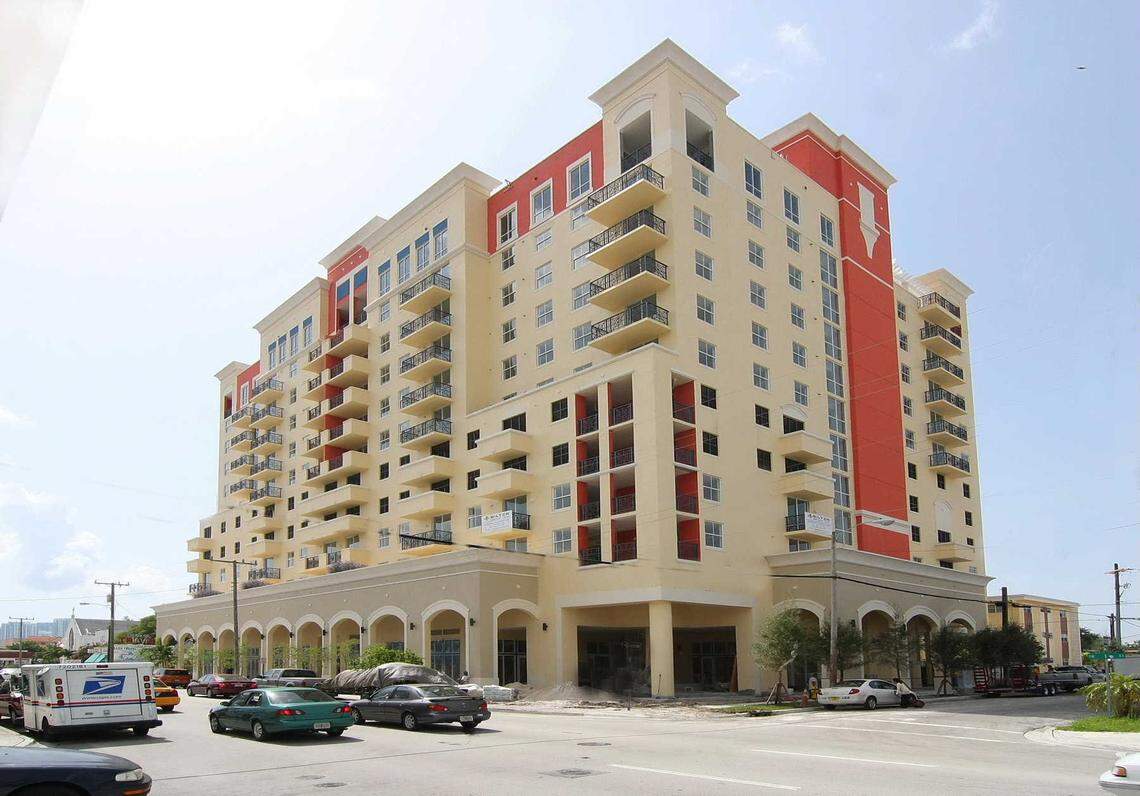 Villa Aurora, a 76-unit building at 1398 SW First Street in Little Havana, was developed by Carrfour Supportive Housing. It features 76 affordable housing units catering to elderly residents and low-income and formerly homeless families.