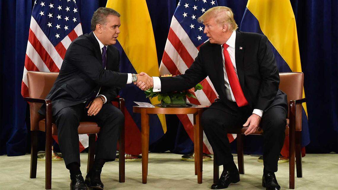 Trump blasts Colombia, a key ally on Venezuela, while mulling Mexican border closure