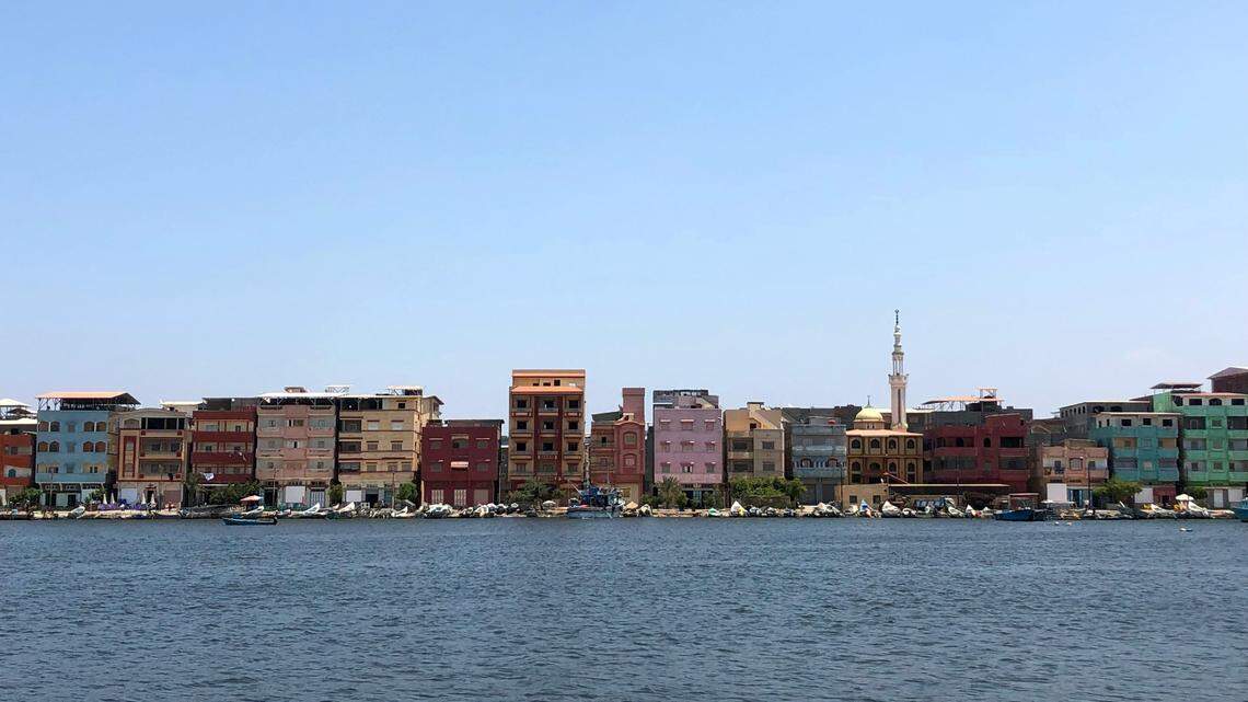 In the ancient northern Egyptian city of Damietta, 2,600-year-old graves were unearthed.