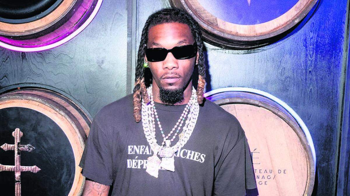 Offset attended a party for D'USSE Cognac at Eden Roc Miami Beach Dec. 8, 2023