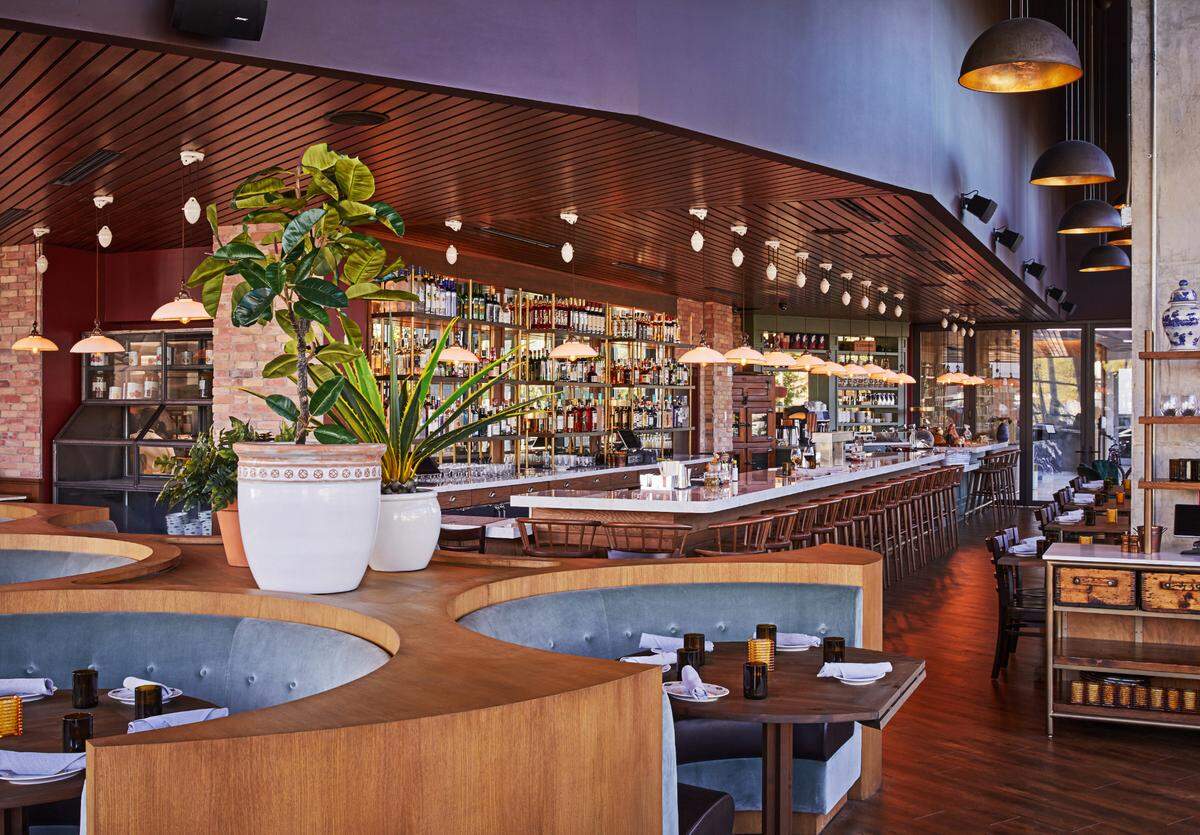 The interior of Osteria Morini in Miami Beach.
