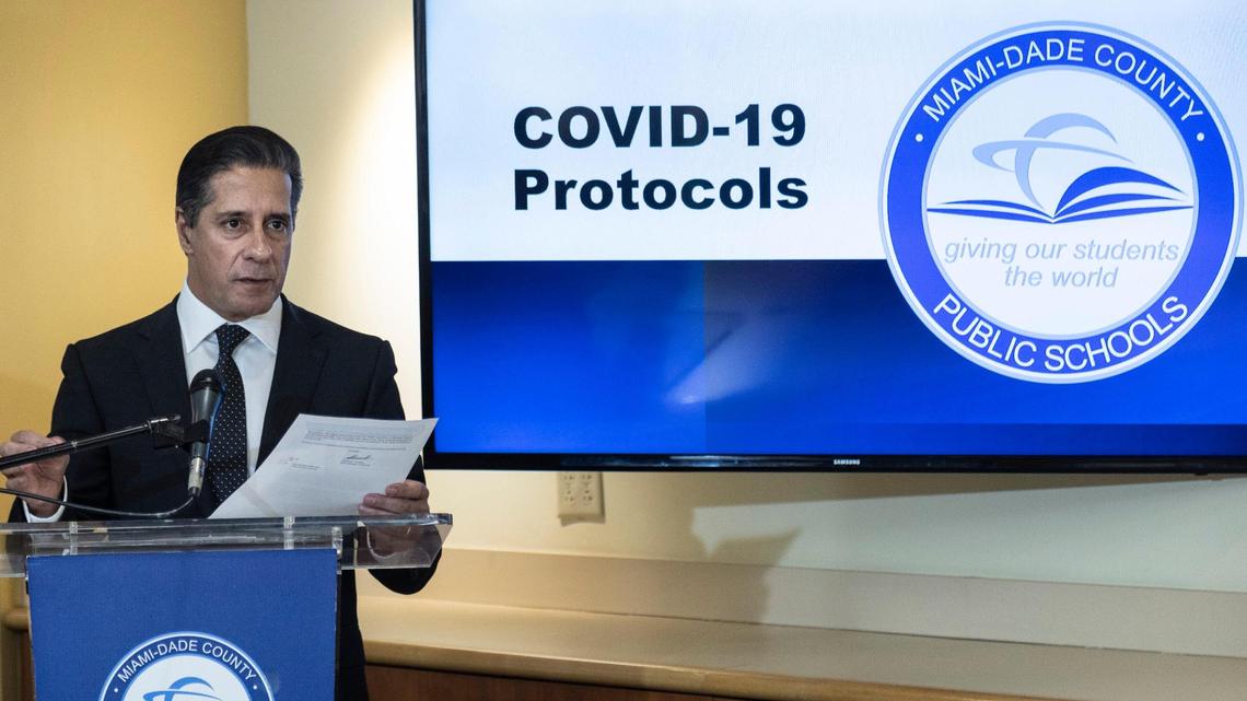 Miami-Dade County Public Schools has sent a letter to Florida’s education commissioner asking him to request the billions of dollars in federal funds that are available to help school districts address the needs of students during the pandemic.