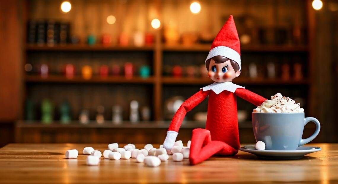 Mom and dad pull off epic Elf on the Shelf surprise.