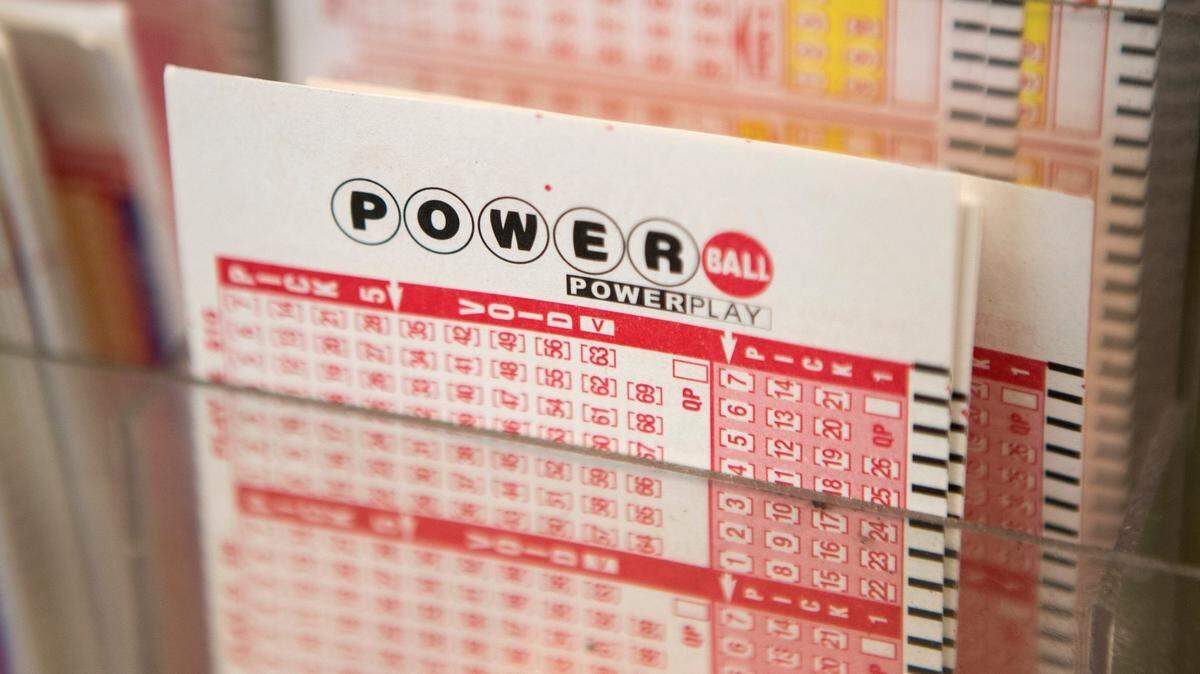 A Powerball ticket