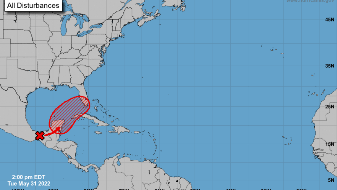 Will Florida feel the remnants of Hurricane Agatha? What the forecast shows