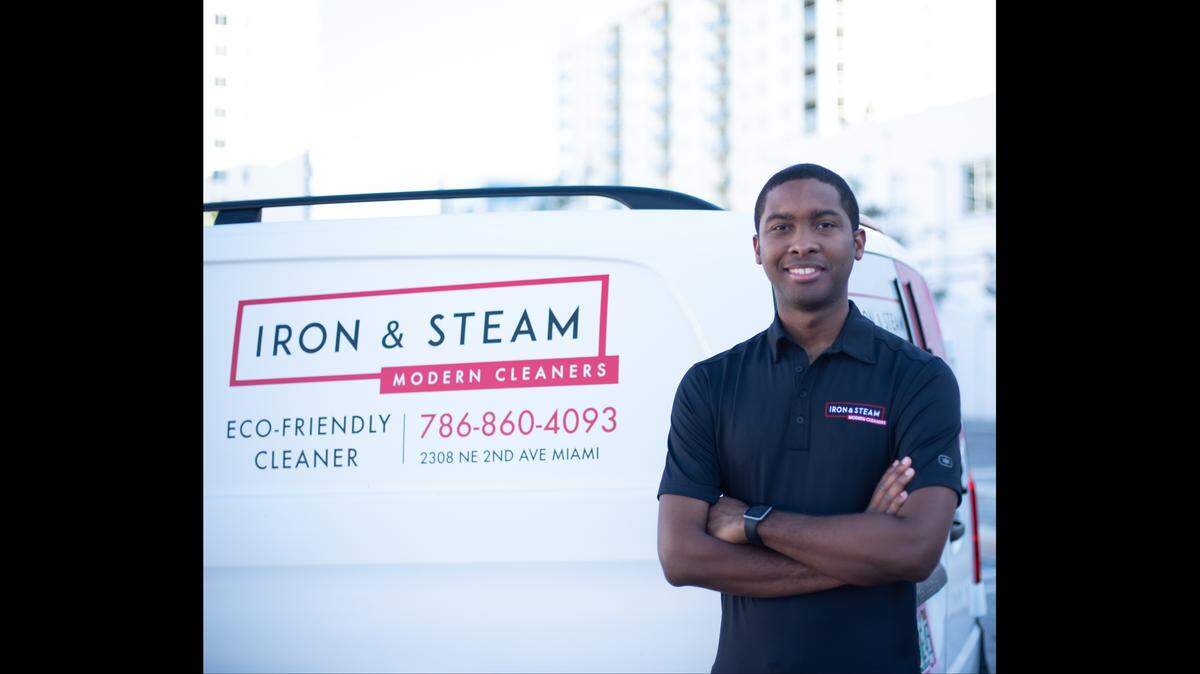 Rene Faustin, owner of numerous branches of Iron & Steam Modern Cleaners, wants to make a contribution by helping the community with washing and folding garments and linens, so that they may concentrate on more important things. The services are free fro everyone this month.