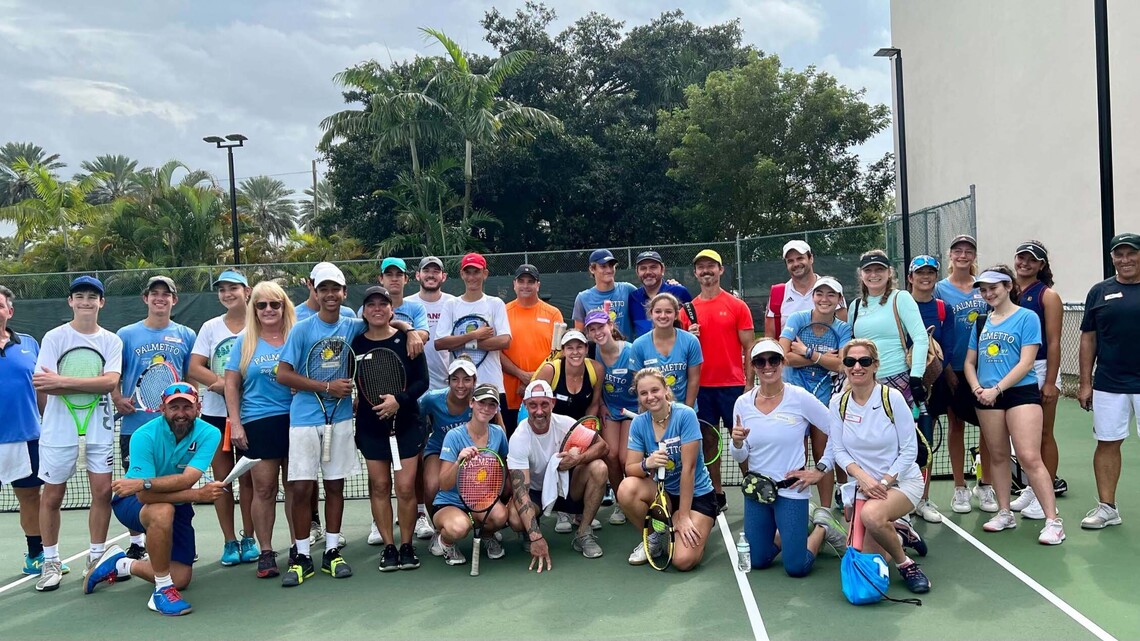 Palmetto High tennis team raises over $2,000 with its first pro-am tourney fundraiser