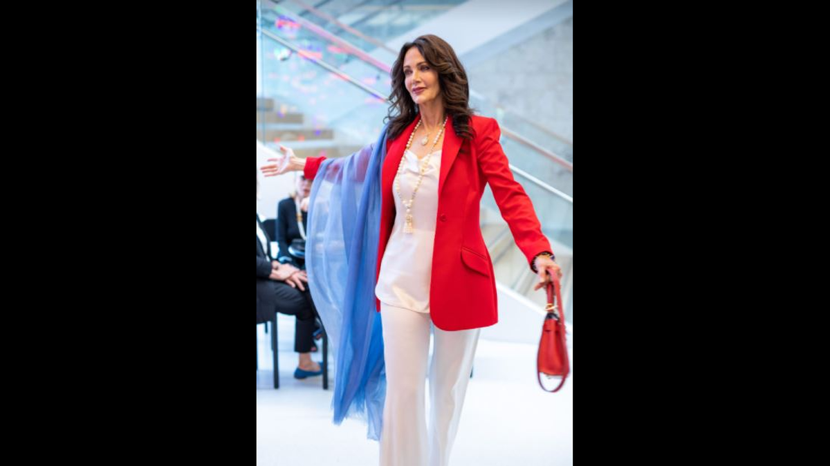 Lynda Carter attends the launch of the video exhibit “Technology/Transformation: Wonder Woman, 1978-79” at The Bass Museum in Miami Beach/World Red Eye.