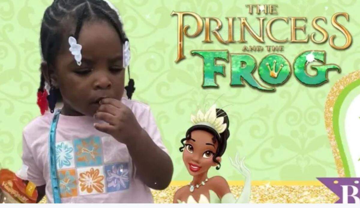 A photo from a GoFundMe account set up to help the family of 3-year-old Malaysia Dantzler, shows the little girl with an image of the Disney movie, ‘The Princess and the Frog.’ She died Saturday, Aug. 17, 2024, from drowning in a lake at Amelia Earhart Park in Hialeah, according to police.