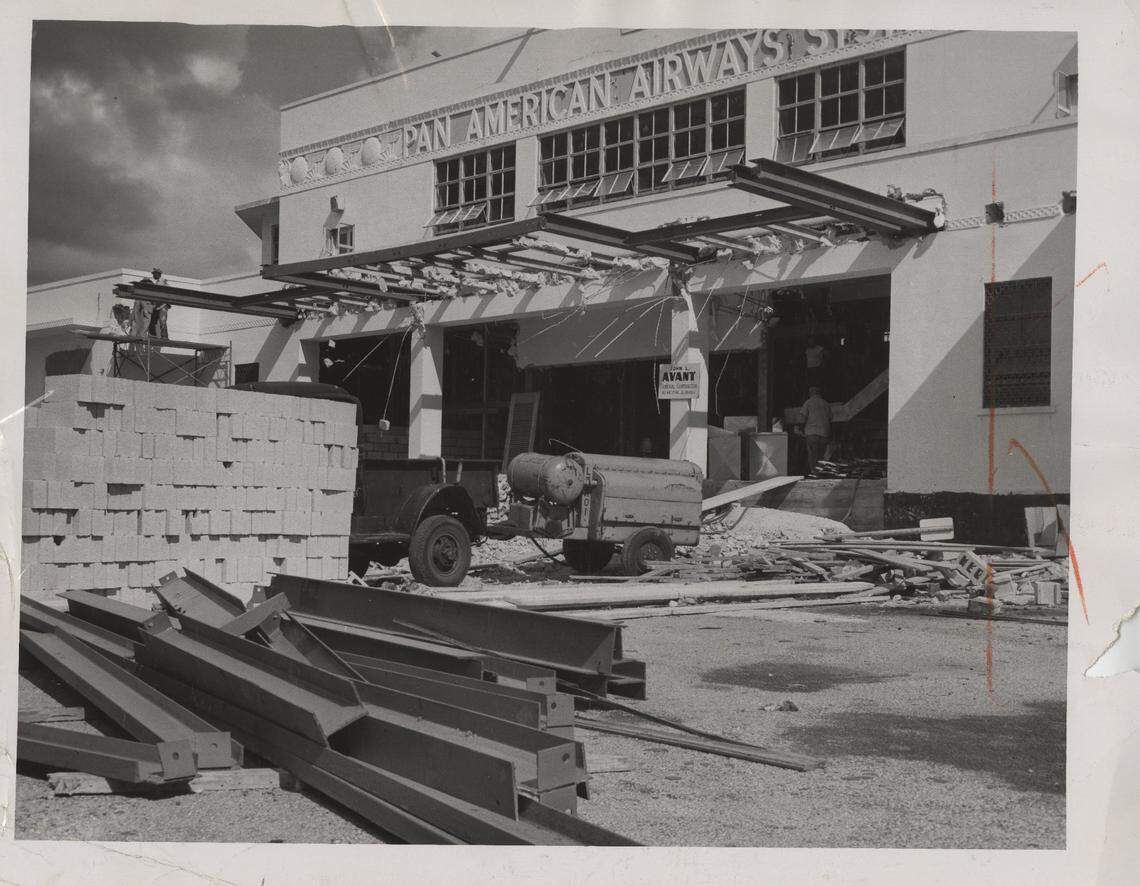 The former Pan Am seaplane base in Coconut Grove.