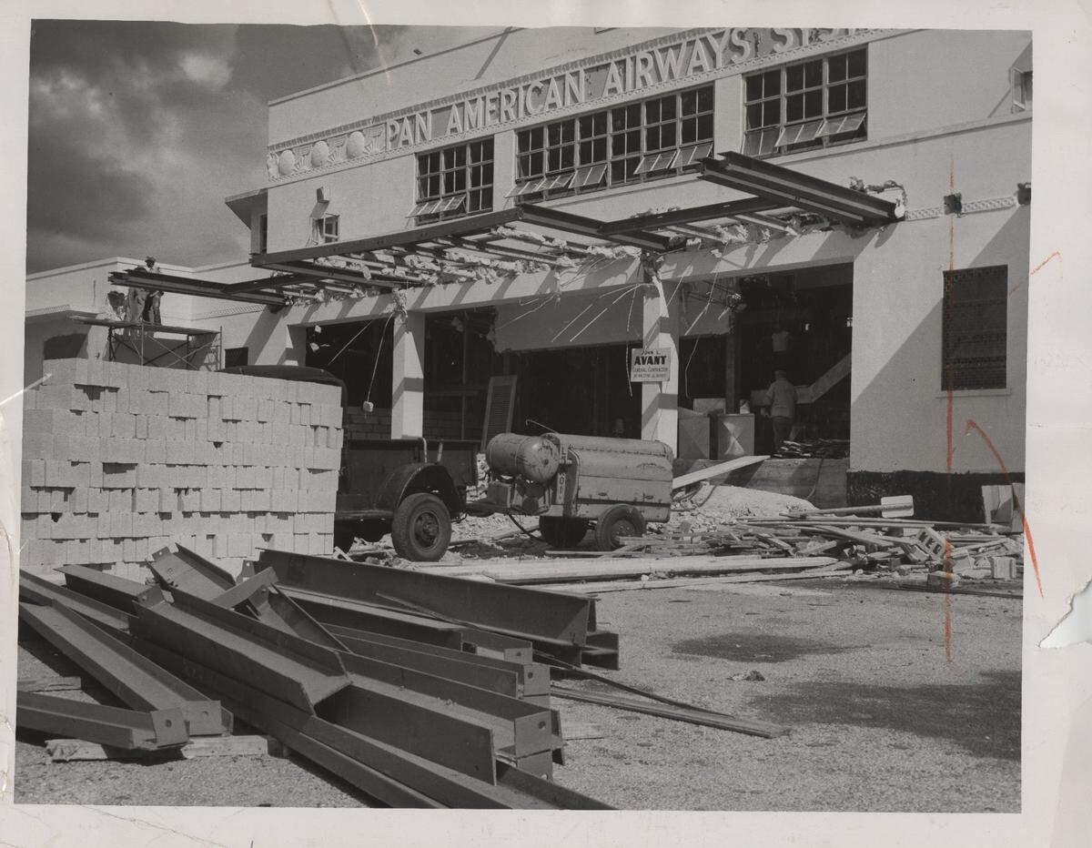 The former Pan Am seaplane base in Coconut Grove.