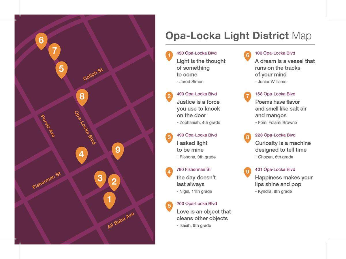 Opa-Locka Light District Map
