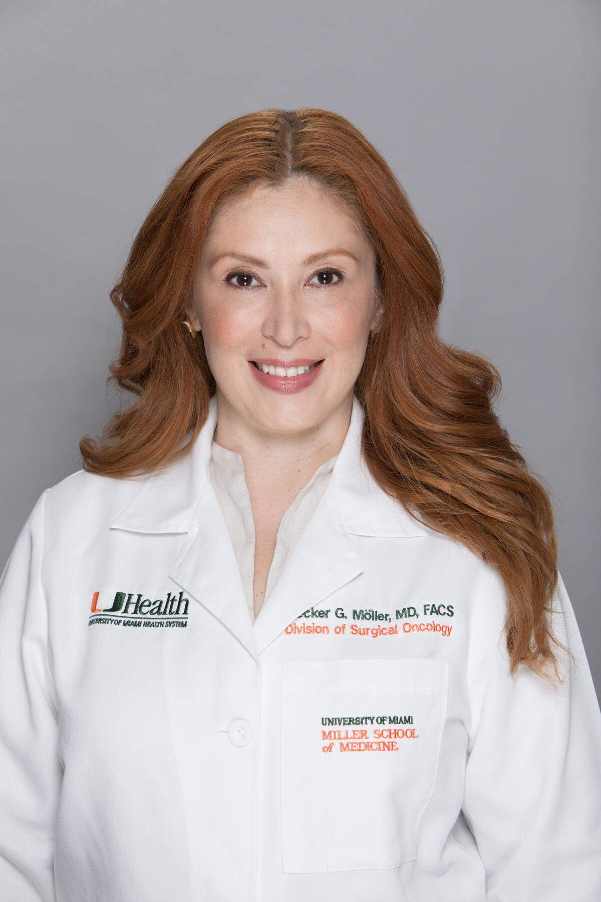 Dr. Mecker Moller, a surgical oncologist at Sylvester Comprehensive Cancer Center, part of the University of Miami Miller School of Medicine.