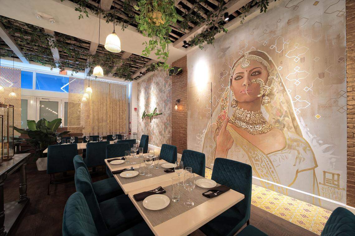 Maska, in Midtown Miami, brings high end Indian cuisine from the chef of a Michelin star restaurant.