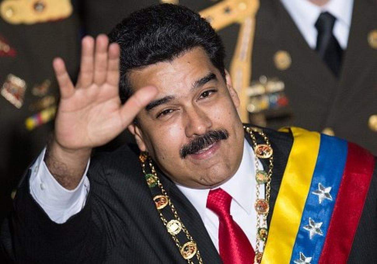 An international banker who catered to mega-rich Venezuelans was sentenced to 10 years in prison by a Miami federal judge Monday for his supporting role in a massive $1.2 billion money-laundering scheme involving stolen funds from Venezuela’s government. Others charged and suspected in the scheme have ties to Venezuelan President Nicolás Maduro, shown here before delivering his annual message to the nation in Caracas on Jan. 21, 2015.