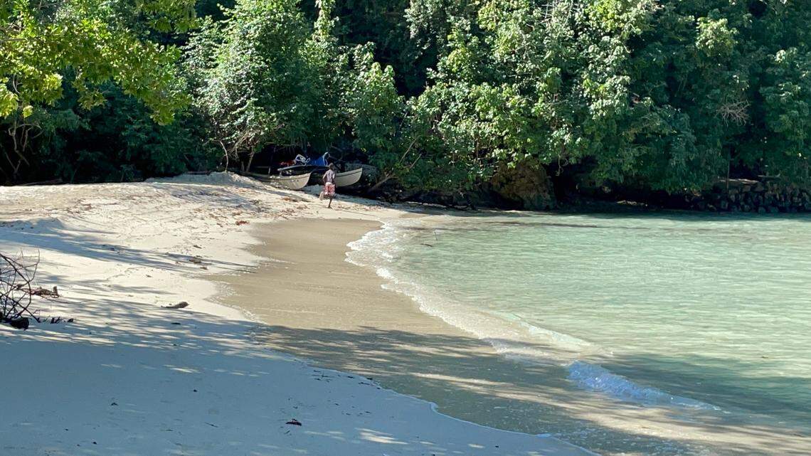 Part of what cruise passengers see when in Labadee. In January 2023