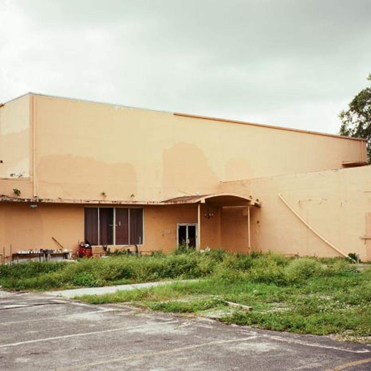 Old Dillard Museum’s “Sistrunk Then & Now” exhibit, shows photos of the Fort Lauderdale neighborhood through the years including landmarks, nightclubs and residential areas. This photo shows the vacant building that eventually would replace the old Elks Lodge.