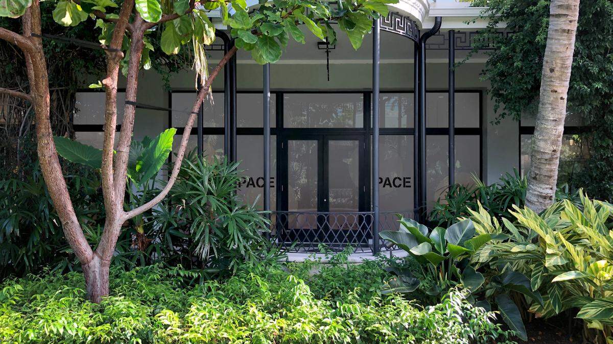 Pace Gallery's Palm Beach space will be located at 340 Royal Poinciana Way, Suite M333.  Pace Gallery, courtesy of The
Royal Poinciana Plaza