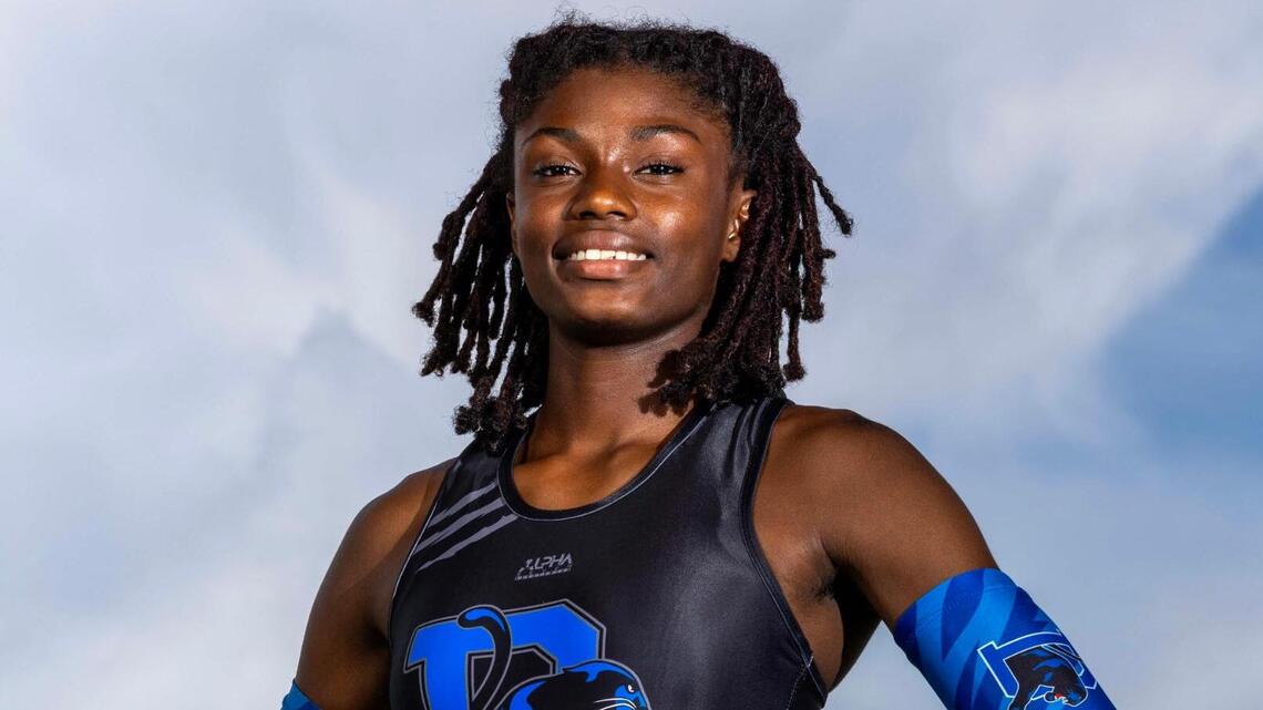 Dillard’s Alexia Reid is the Broward Girls’ Track and Field Athlete of the Year