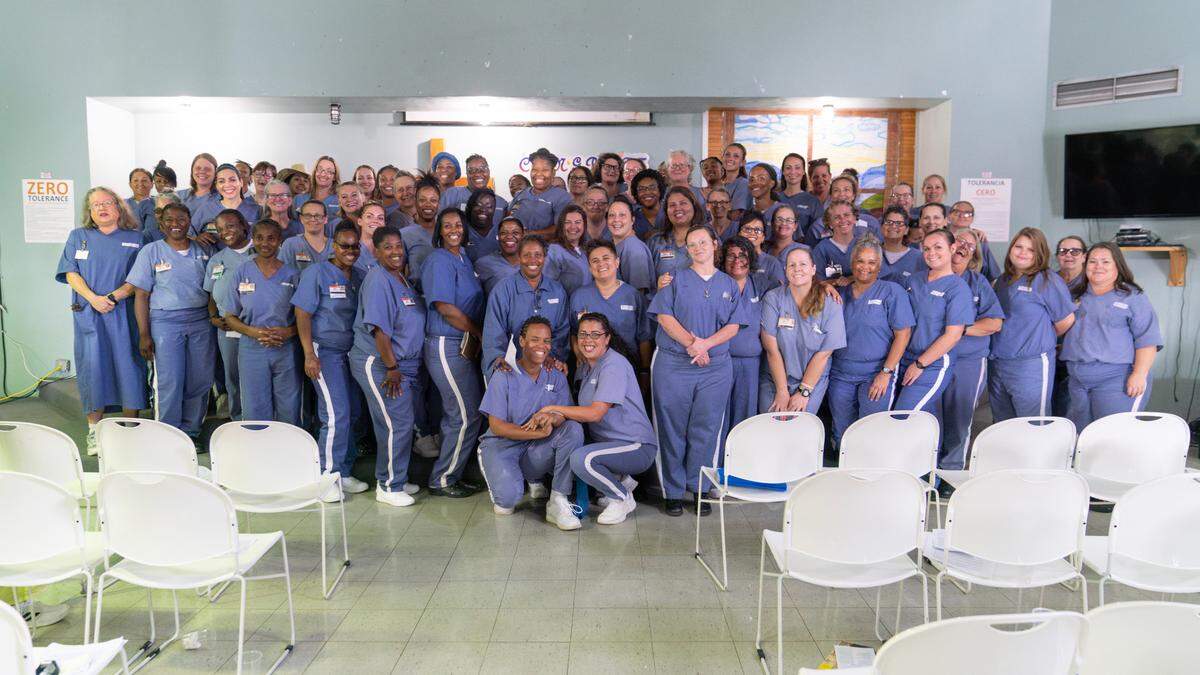 Nonprofit Exchange for Change offers writing classes to incarcerated students in several South Florida institutions. Students can have their writing published in the group’s literary journal.