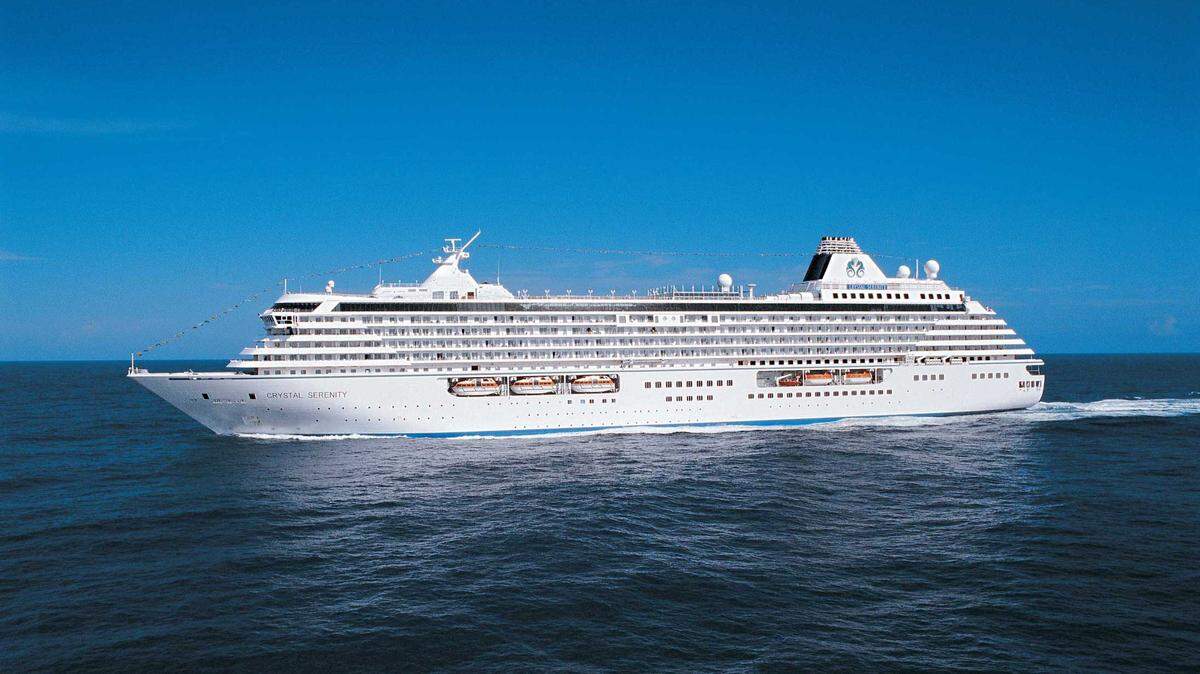 The Crystal Serenity is being diverted to the Bahamas, following its sister cruise ship Crystal Symphony, which is running from an arrest warrant issued in January by a federal judge in South Florida.
