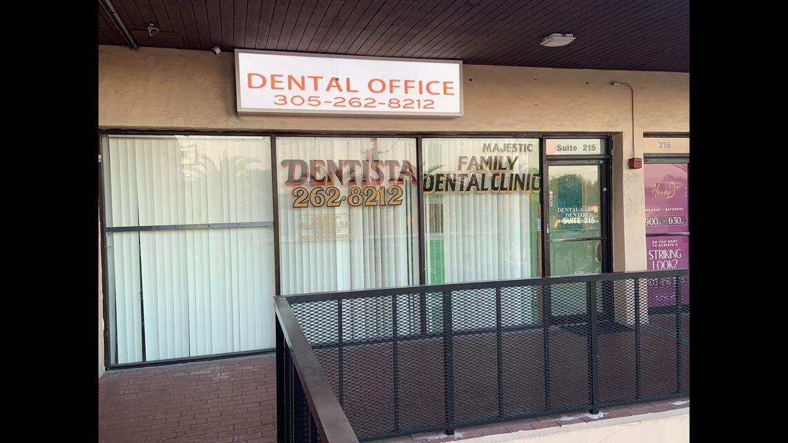 Did a Miami dentist change his name after another state suspended his license?