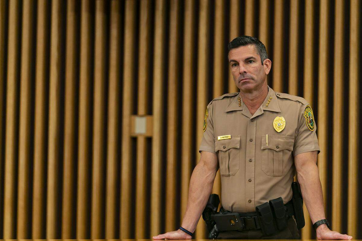 Miami-Dade Police Department Director Juan Perez