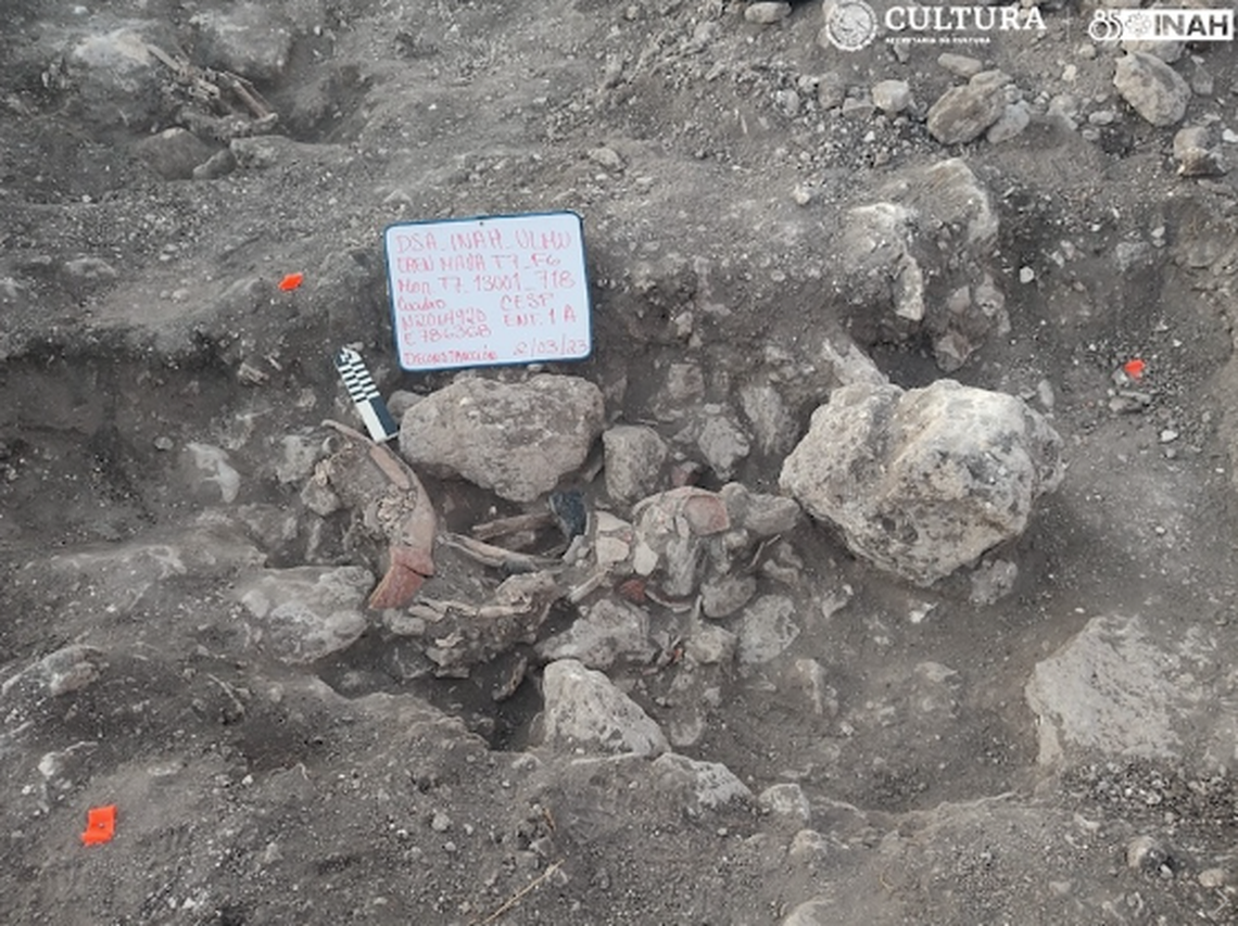 The burials were found in the basements and foundations of buildings that were part of small housing units, researchers said.