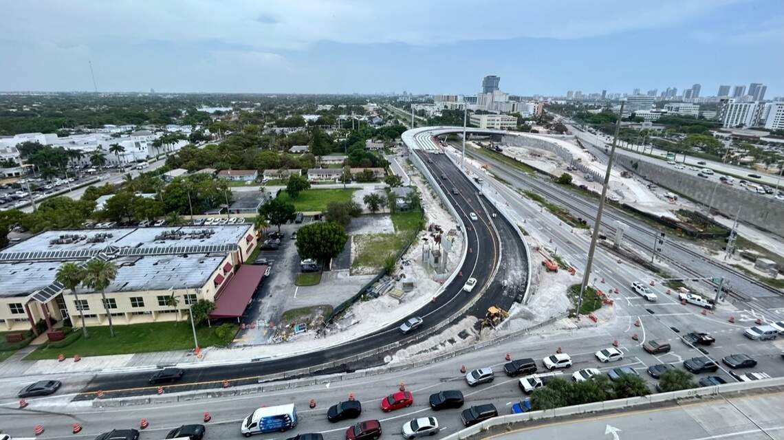 Dread the traffic in Aventura? A new flyover just opened at a congested intersection