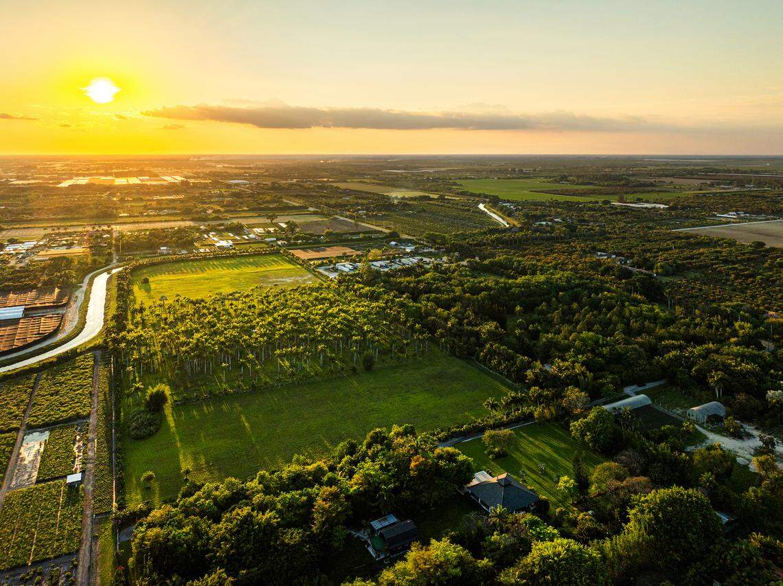 Breezy Oaks is located among agricultural fields in South Miami-Dade County.