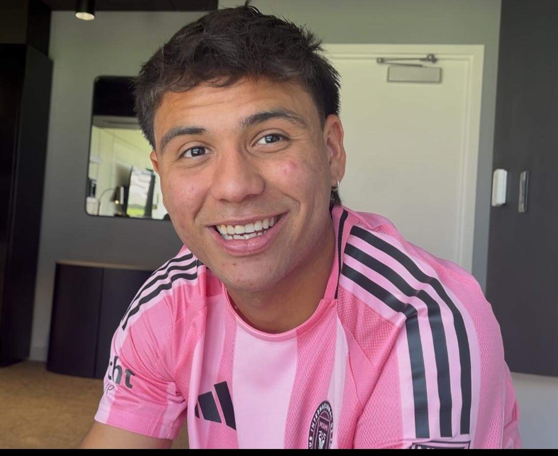 Inter Miami midfielder Telasco Segovia.