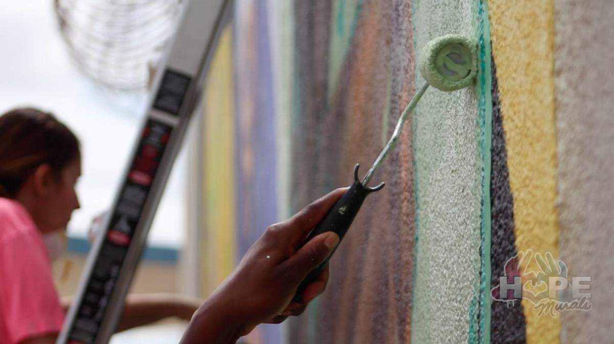 The HOPE Murals program is currently transforming the walls, and the lives of at-risk youth, at Miami Dade Regional Juvenile Detention Center.