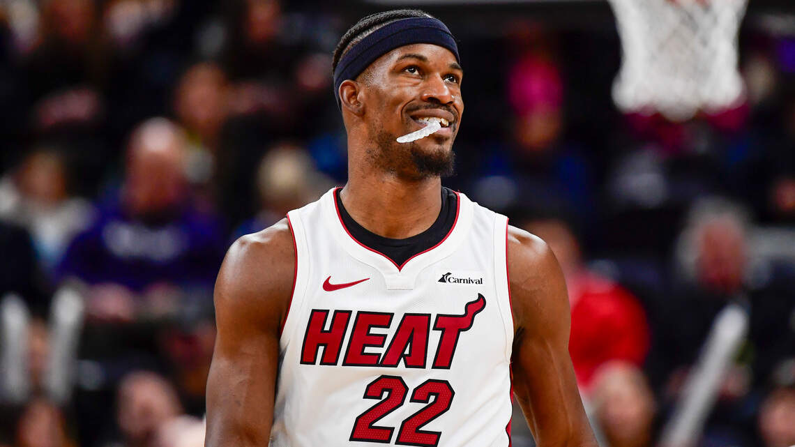 ‘Salud!’ Jimmy Butler stops by Miami’s Calle Ocho to flex his cocktail making skills