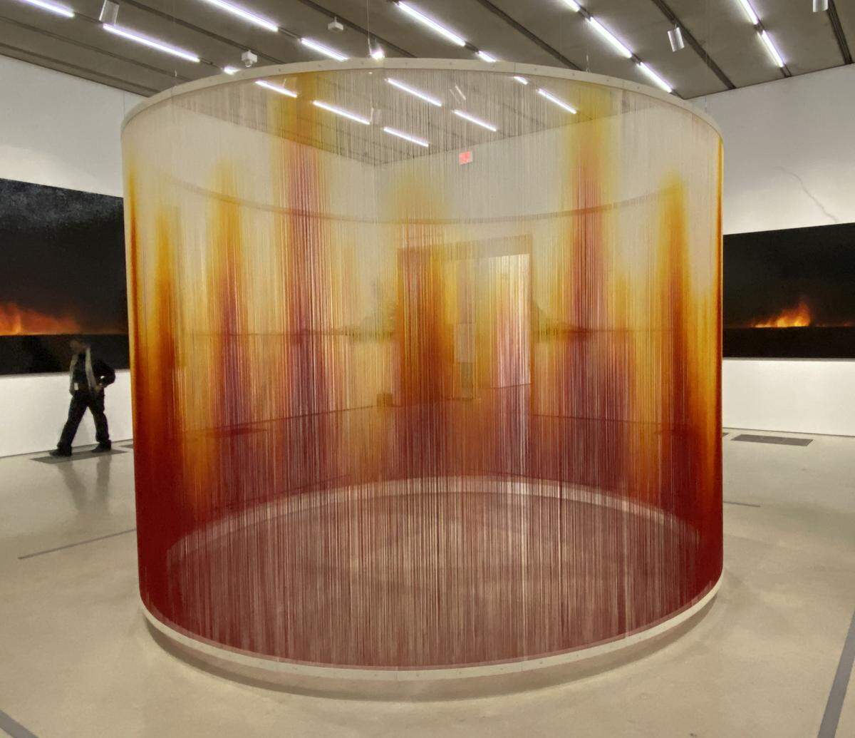 “Elemental,” a solo show of works by Teresita Fernandez, runs through Feb. 9 at Pérez Art Museum Miami.