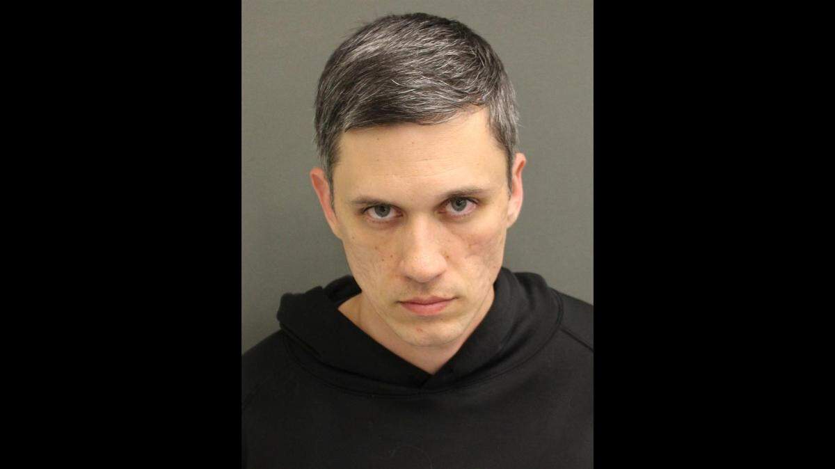 Augustus Invictus in his mugshot from early Tuesday