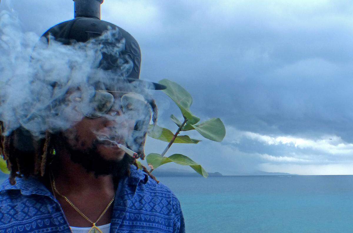 Christopher “Birdheye” Gordon runs Island Strains Herb House in Montego Bay, Jamiaca. He has no issues, he said, with the restrictive nature of Jamaica’s medical marijuana regulations.