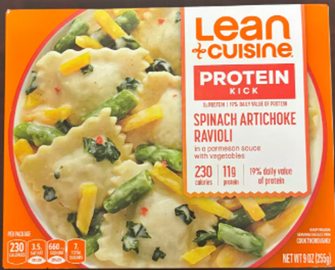 Lean Cuisine Spinach Artichoke Ravioli