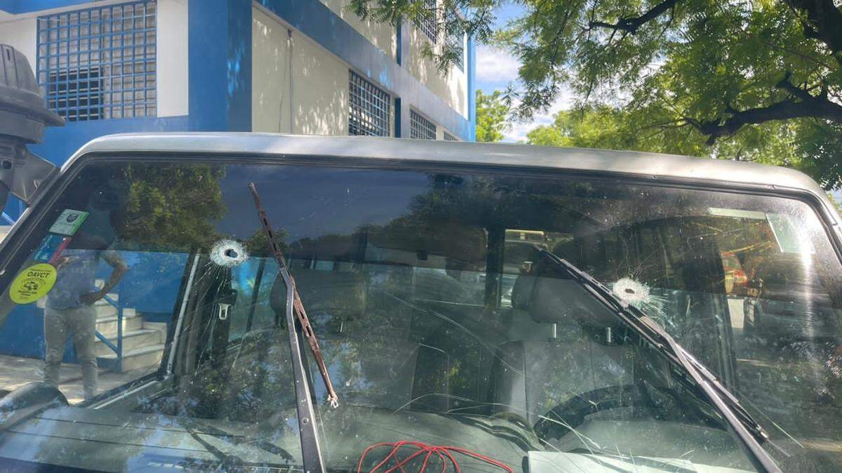 Five civil aviation employees in Haiti were attacked on Saturday, Oct. 29, 2022, while on their way to work. One of the employees, an air traffic controller, was shot in the leg.