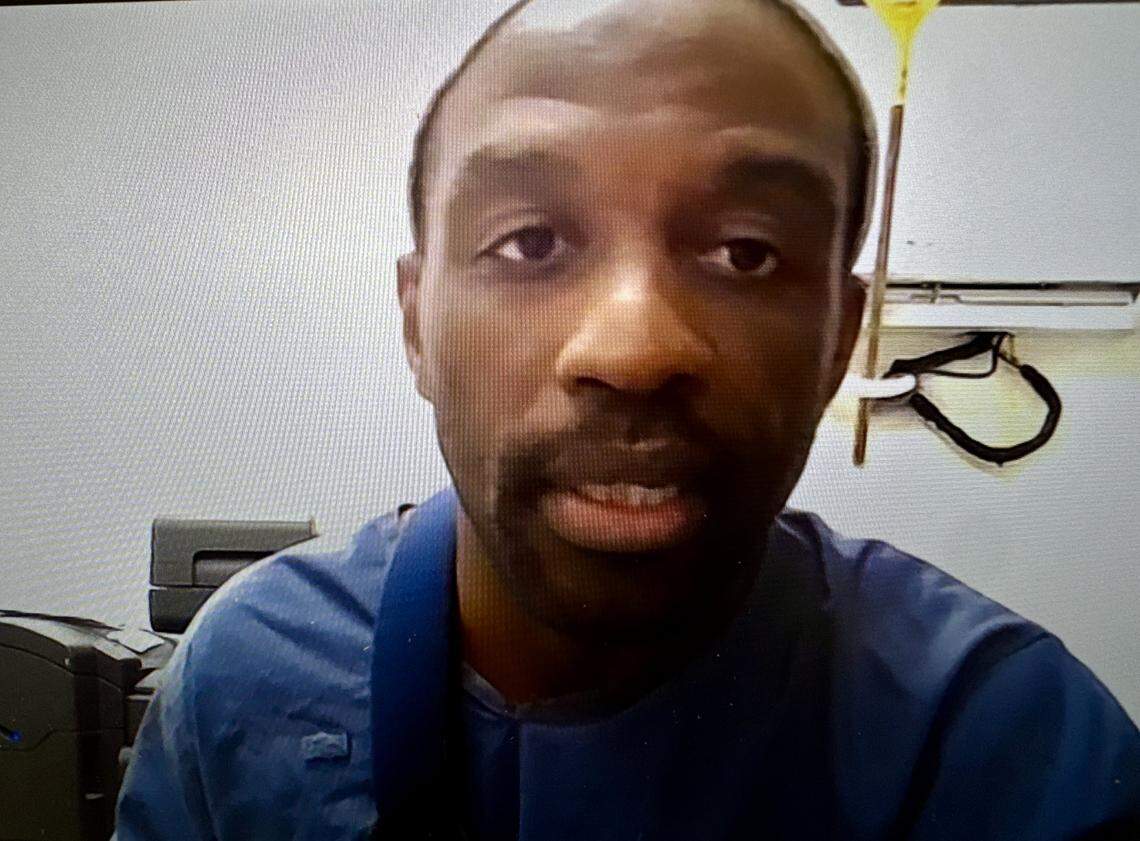 Prison inmate Kenneth Williams testifies via Zoom on behalf of Rafael Andres, describing him as someone “always trying to help.”