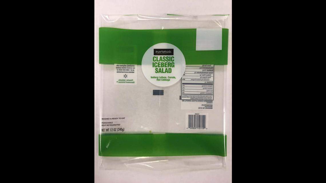 Marketside Classic Iceberg Salad, sold at Walmart