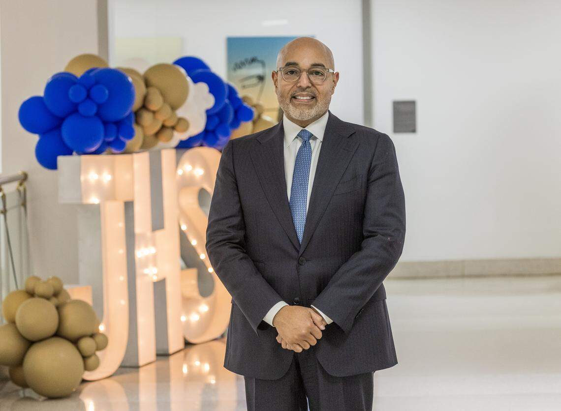 Jackson Health System’s new CEO David Zambrana, Jackson’s president and chief operating officer, on Thursday, Jan. 29, 2026.