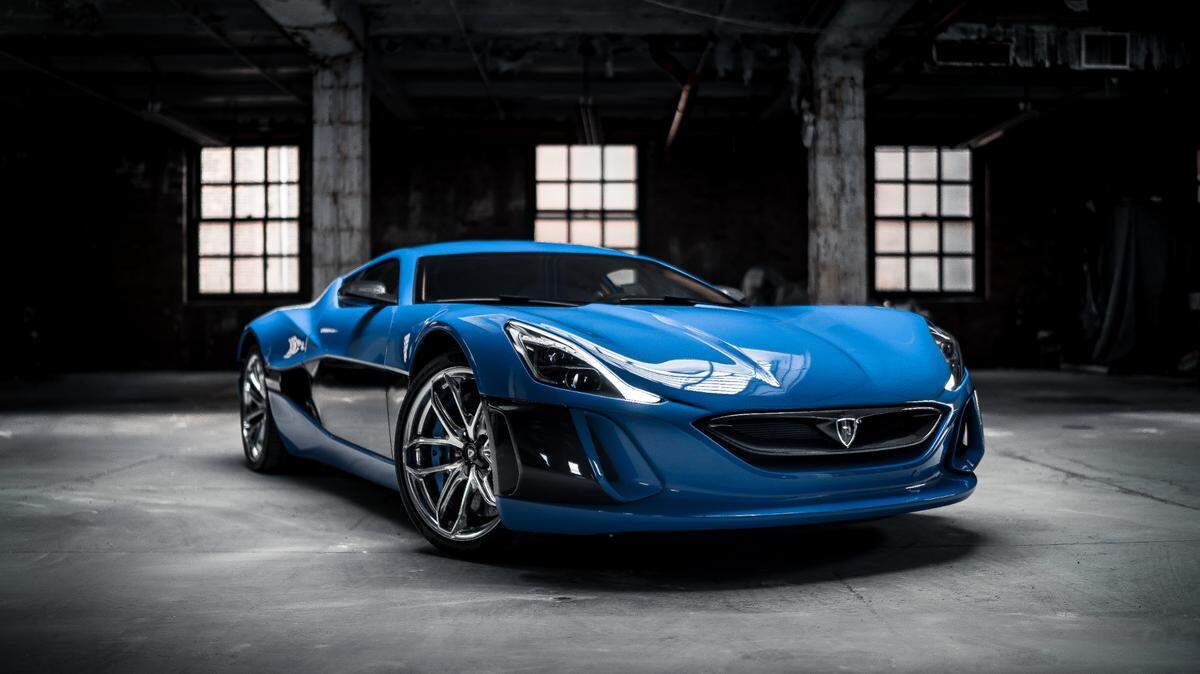 The Rimac Concept 1 is one of the cars on display at a car show at The Deck Island Gardens this weekend.