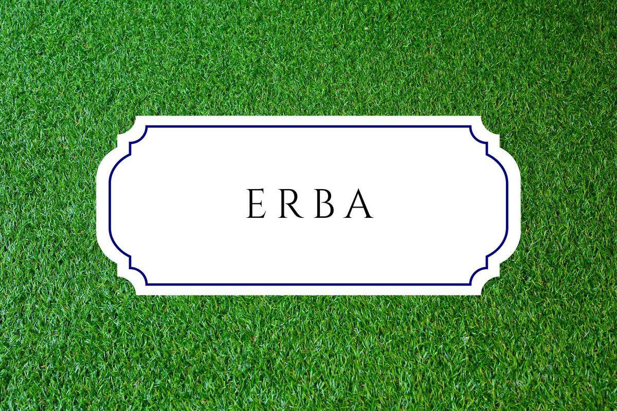 botanical baby names erba