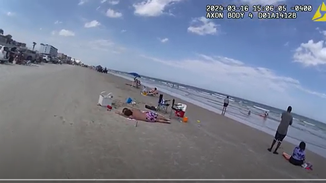 The couple was found sleeping on Daytona Beach and was not aware of where the two children were located, Florida deputies say.