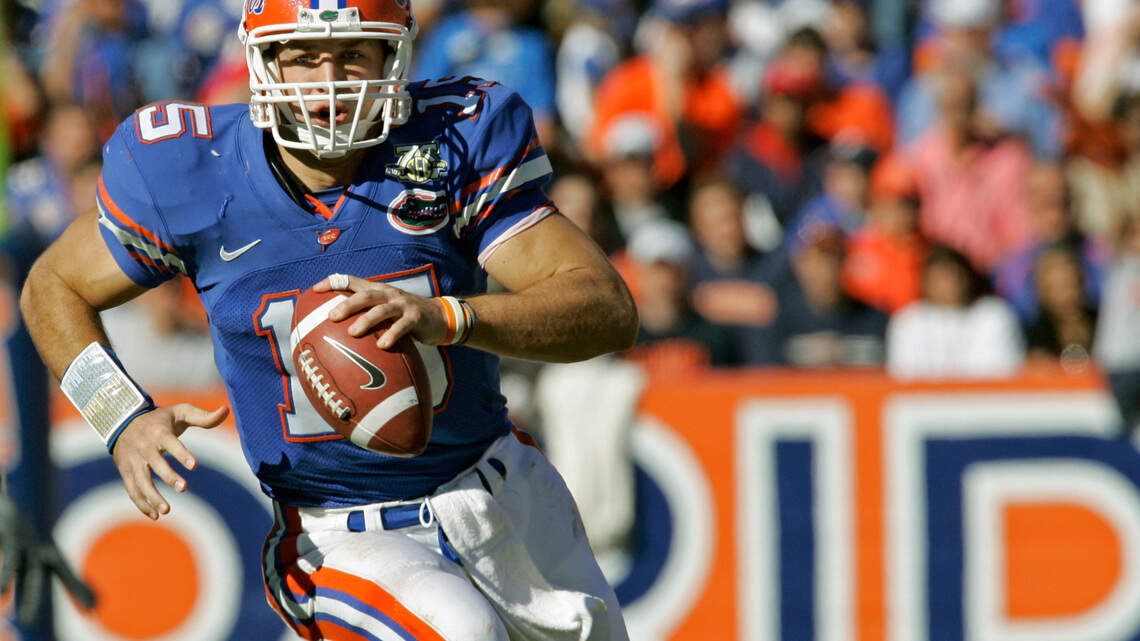 Gators great Tim Tebow joins Miami and FSU legends on college Hall of Fame ballot