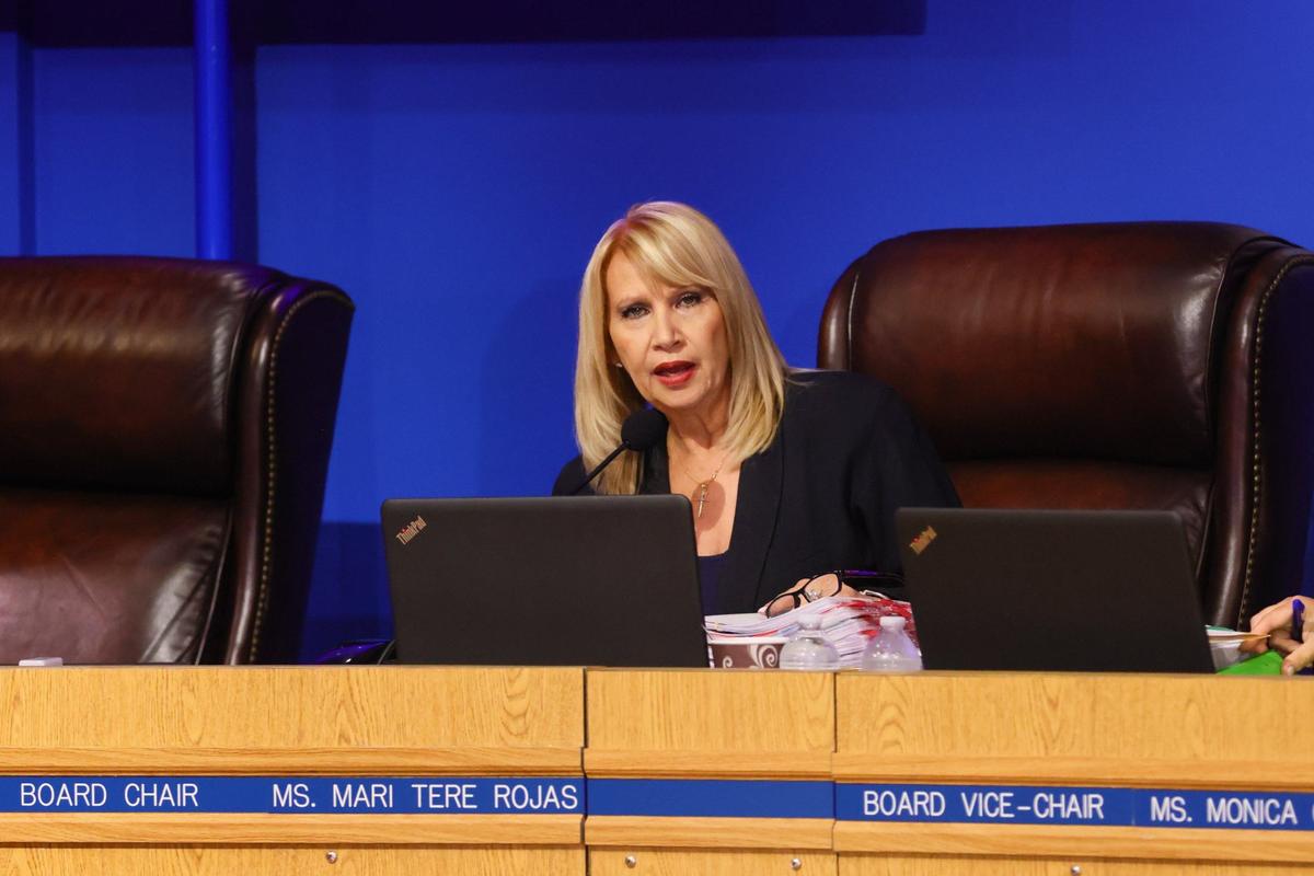 Miami-Dade School Board Chair Mari Tere Rojas said the BusPatrol procurement process was done properly.