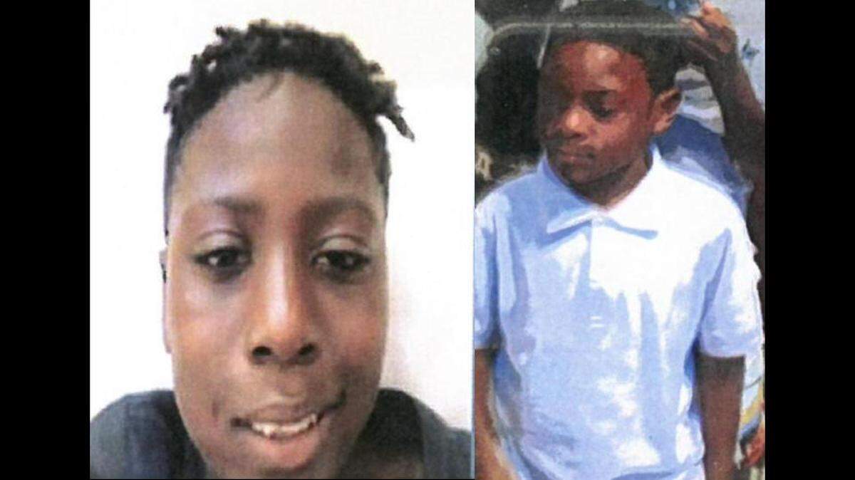 Fort Lauderdale police are asking for help finding brothers Alando Brown (left) and Tavaris Johnson (right) who are missing and were last seen Saturday.